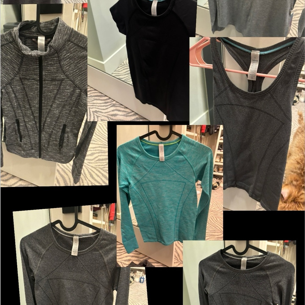 Bulk of 8 ivivva girls shirts!